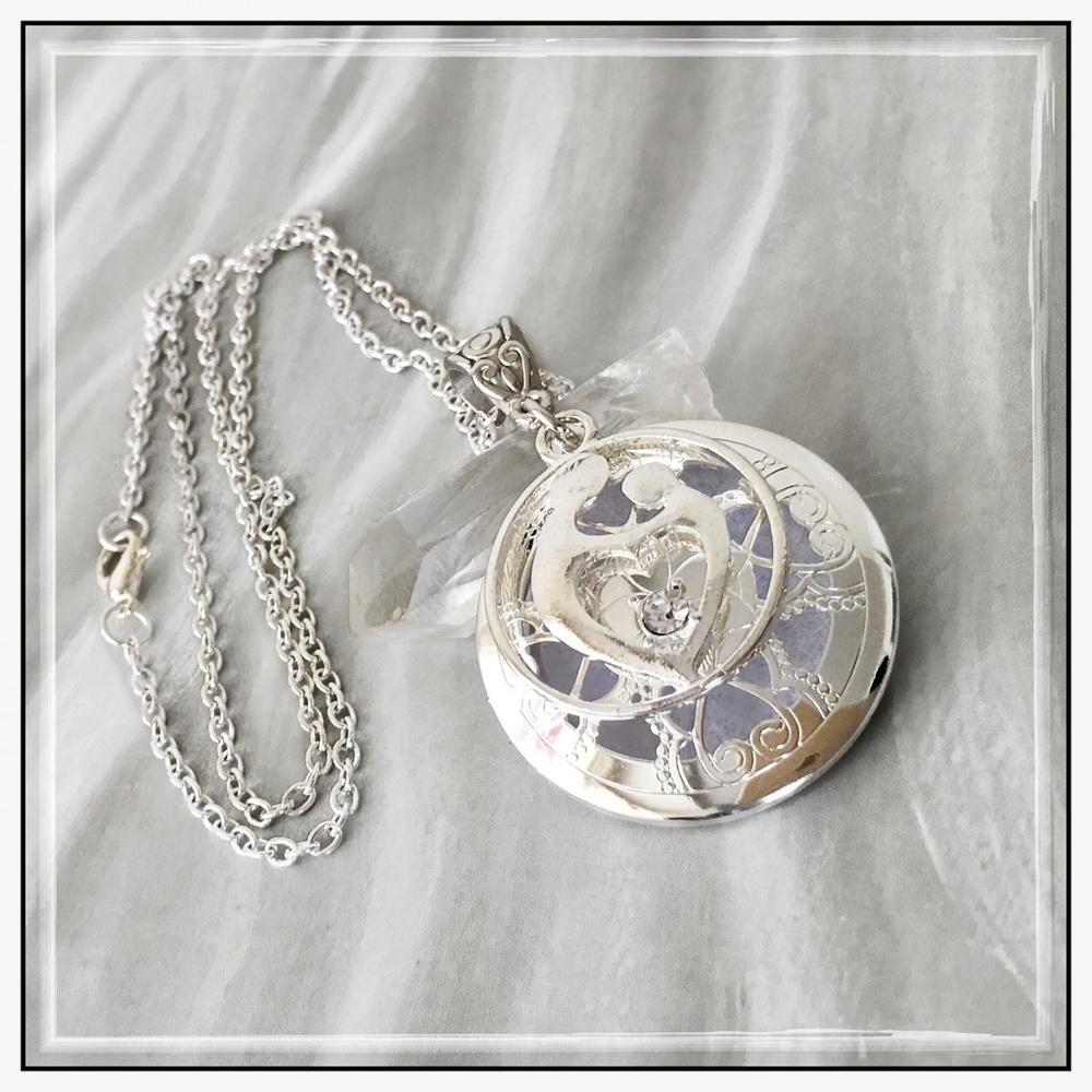 NEW Mother & Child Essential Oil Diffuser Necklace